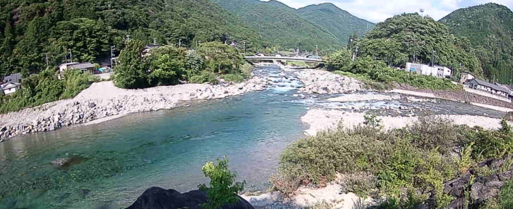 大洞川御嶽橋下流