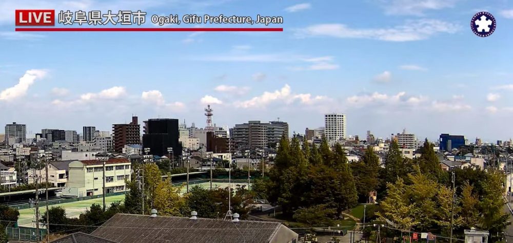 岐阜県大垣市市街地ライブカメラ