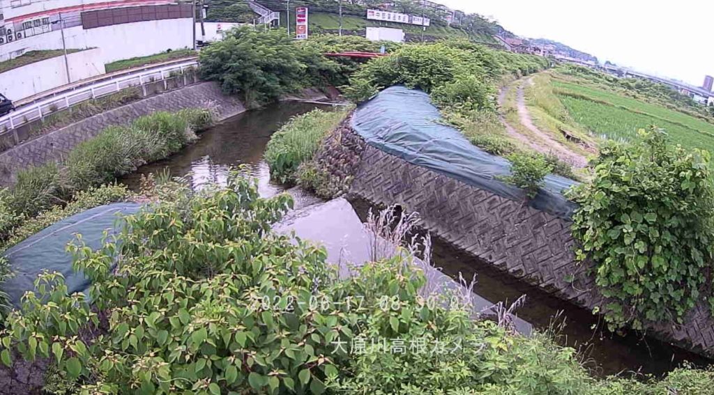 大原川多治見市高根町