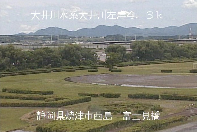 大井川左岸4.3K富士見橋