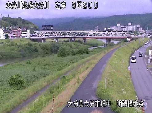 大分川左岸8.2K