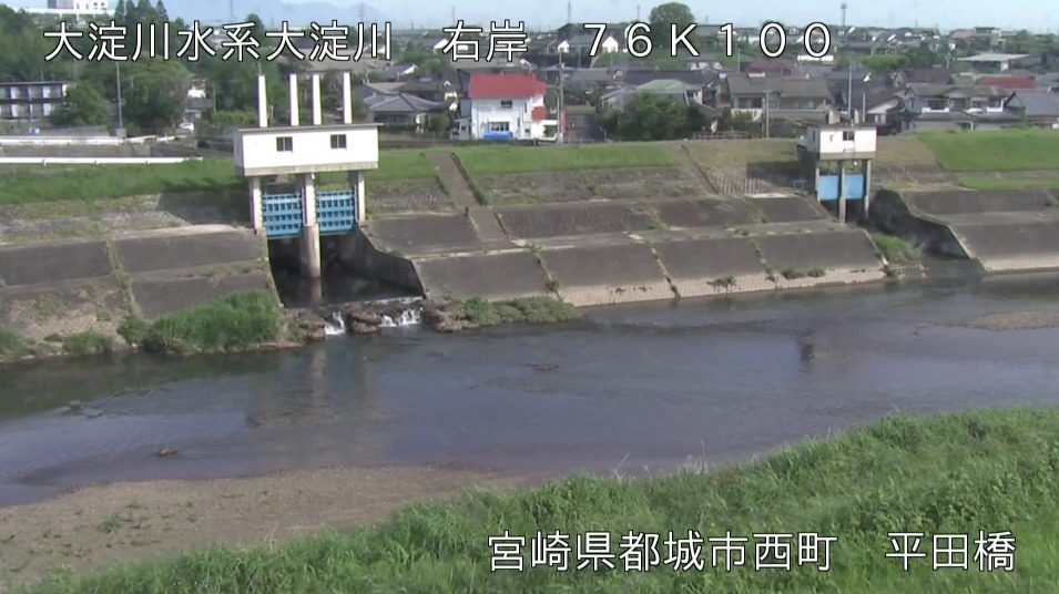 大淀川右岸76.1K平田橋