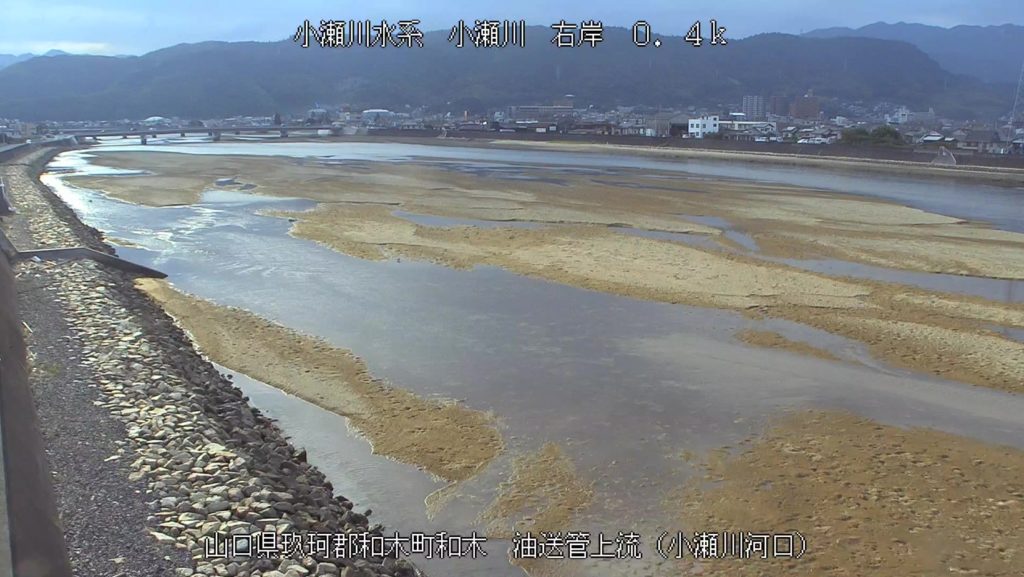 小瀬川油送管上流