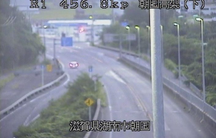 国道1号456.8KP朝国高架