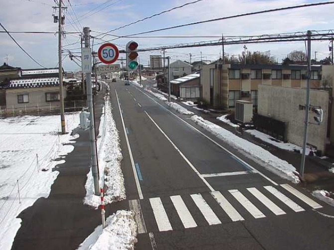 富山県道1号富山魚津線坪川