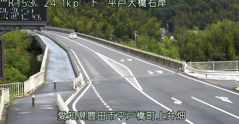 国道153号24.1KP平戸大橋右岸