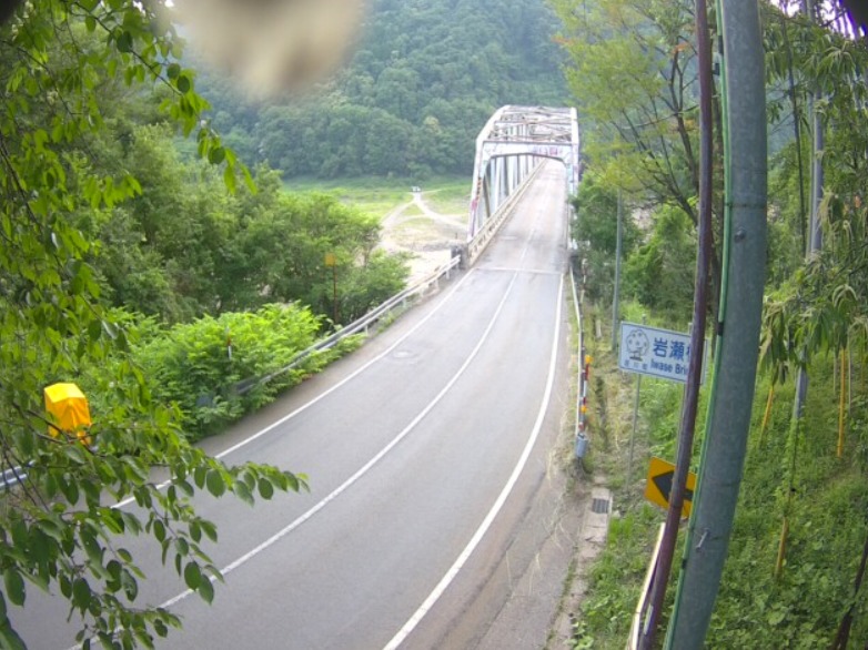 国道156号荘川町岩瀬橋