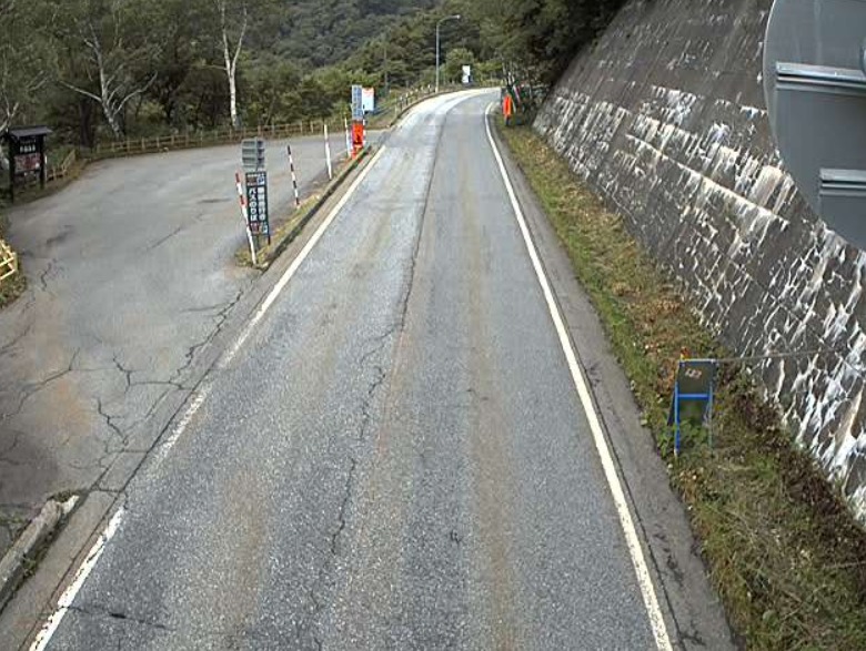 国道158号奥飛騨温泉郷平湯