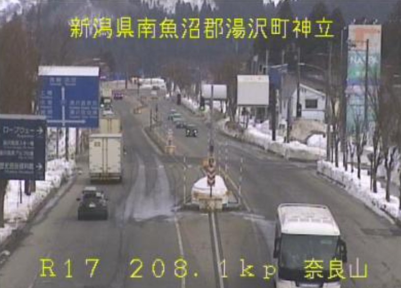 国道17号208.1KP神立奈良山