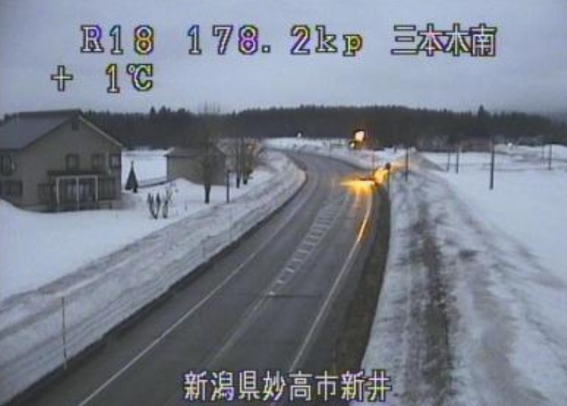 国道18号178.2KP三本木南