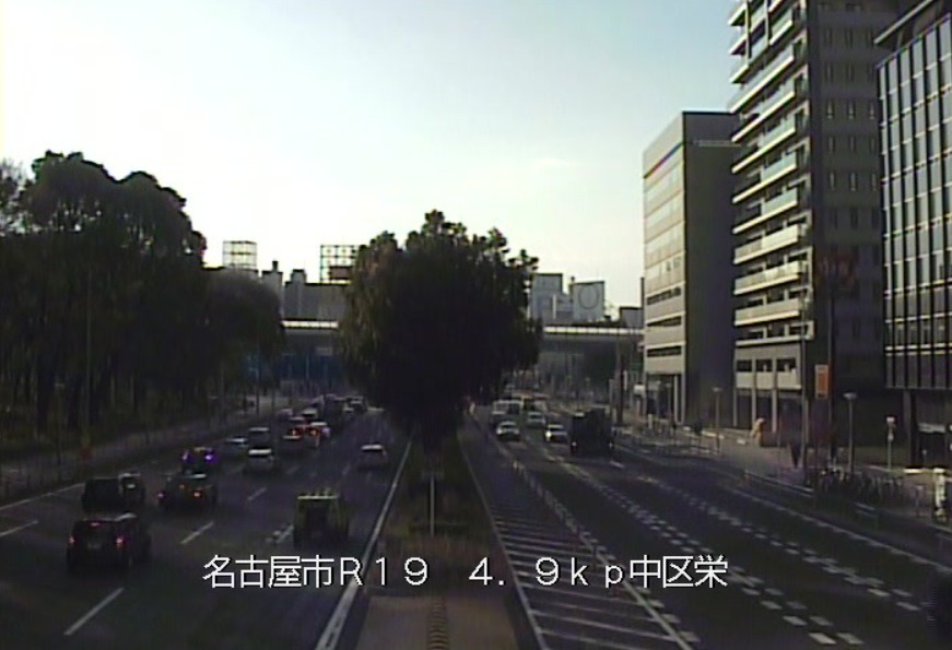 国道19号4.9KP中区栄