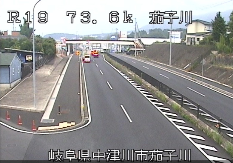 国道19号73.6K茄子川