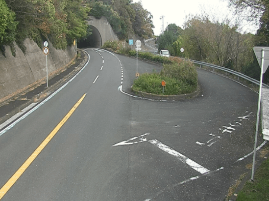 国道197号大久東トンネル三崎町側