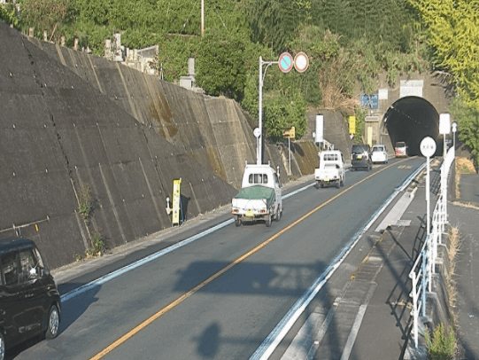 国道197号大峠トンネル八幡浜市側