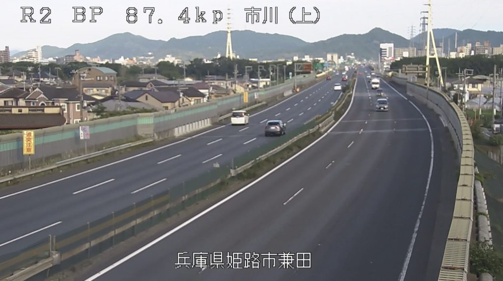 国道2号87.4KP市川