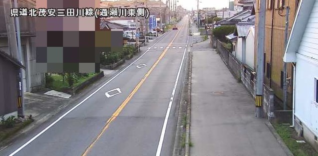 佐賀県道22号北茂安三田川線通瀬川東側