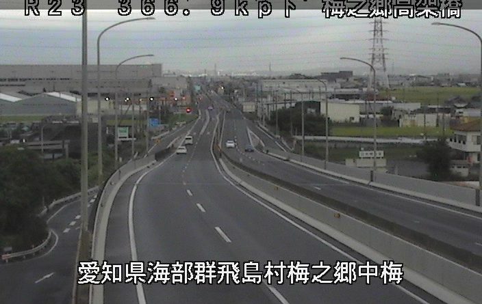 国道23号366.9KP梅之郷高架橋