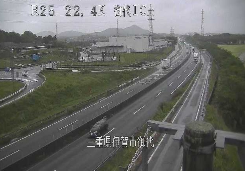 国道25号バイパス名阪国道22.4K御代インターチェンジ