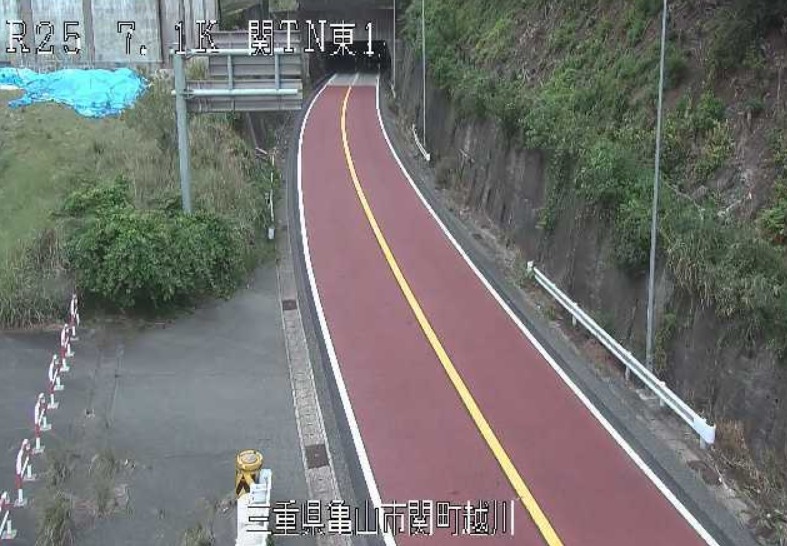 国道25号名阪国道7.1K関トンネル東第1