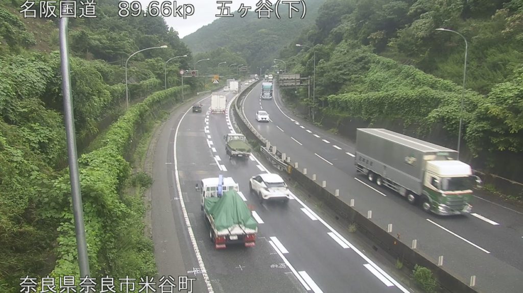 名阪国道89.66KP