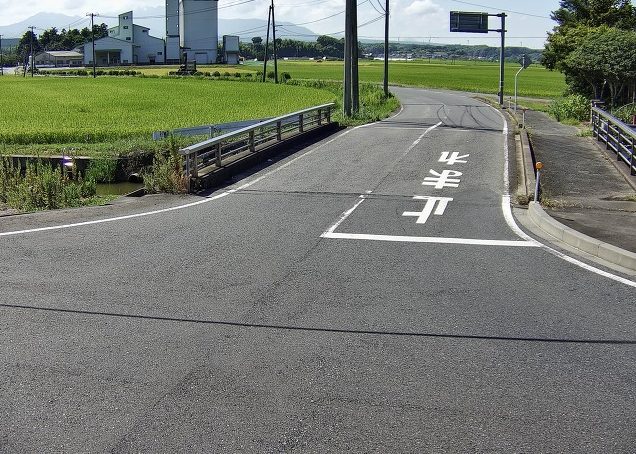 鳥取県道250号亀谷北条線亀谷大島