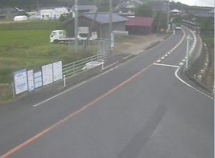 鳥取県道289号琴浦町出上