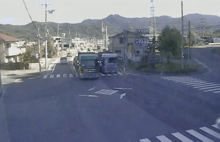 国道299号坂氷交差点