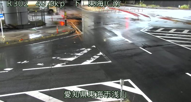 国道302号49.9KP東海インターチェンジ南