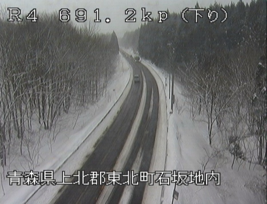 国道4号691.2KP東北町