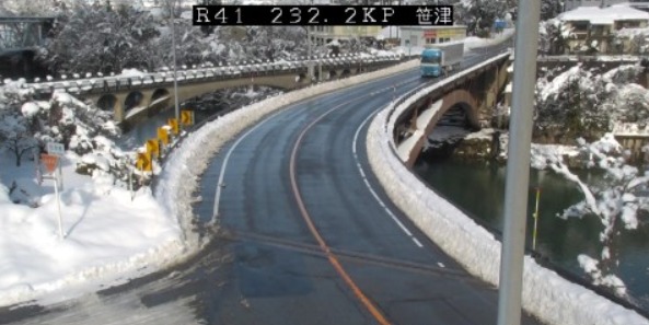 国道41号232.2KP笹津