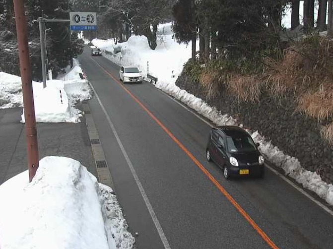 富山県道6号立山町千垣