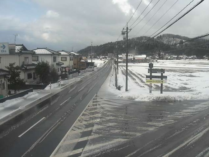 富山県道75号福岡町下向田