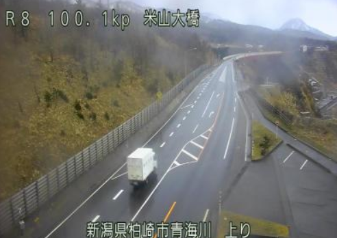 国道8号100.1KP米山大橋