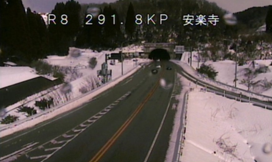 国道8号291.8KP安楽寺