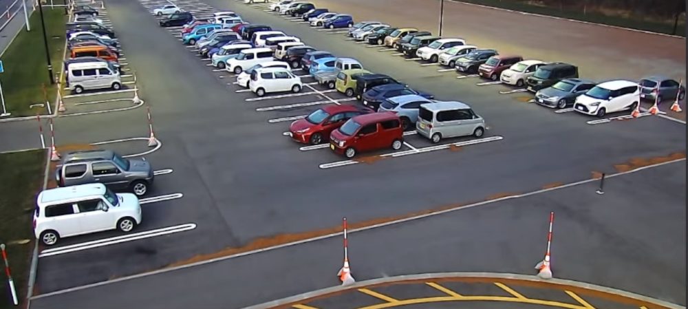 道の駅おとふけ駐車場