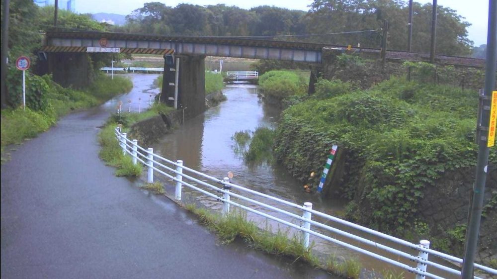 六斗目川乙川合流地点