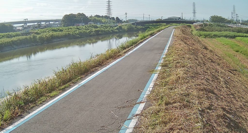 佐保川長安寺町