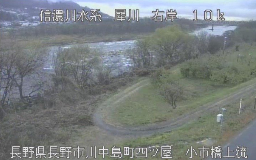 犀川右岸9.5K小市橋上流