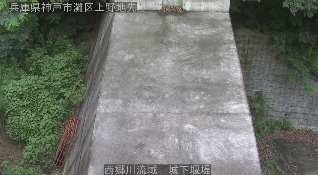 西郷川流域城下堰堤