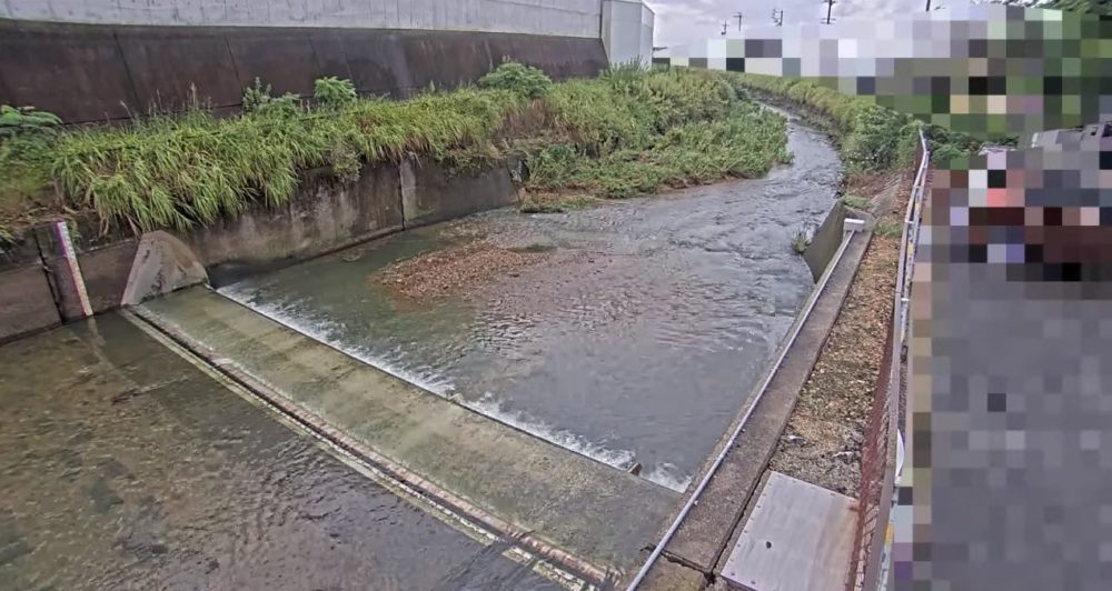 西行堂川神明橋下流