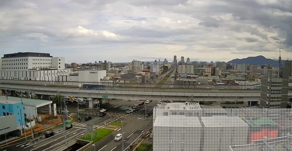 札幌新道石狩街道交差点