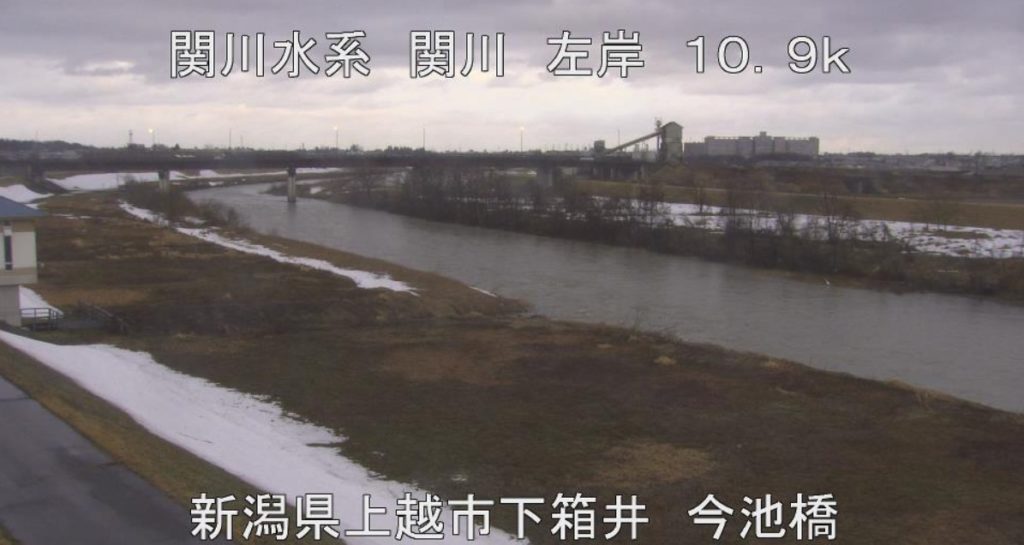 関川左岸10.9K今池橋