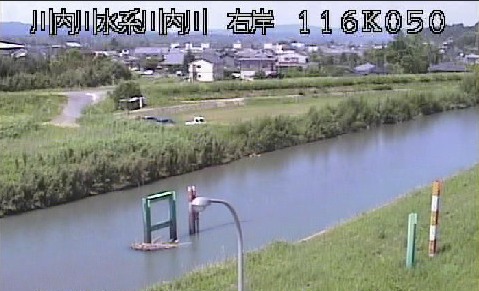 川内川右岸116.05K麓橋