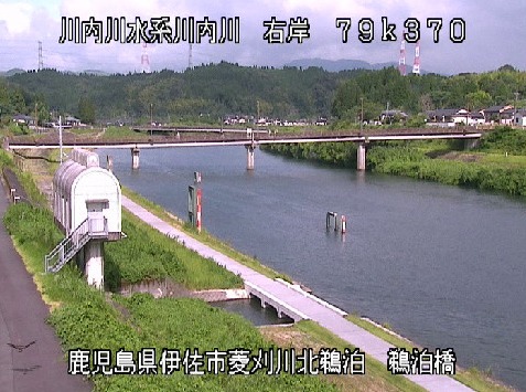 川内川右岸79.370K鵜泊橋