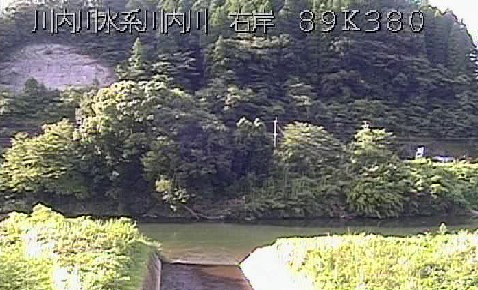 川内川右岸89.380K北方