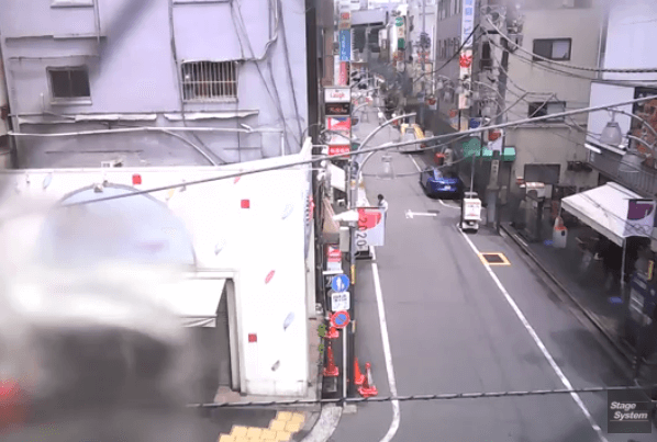 新橋駅西口通り