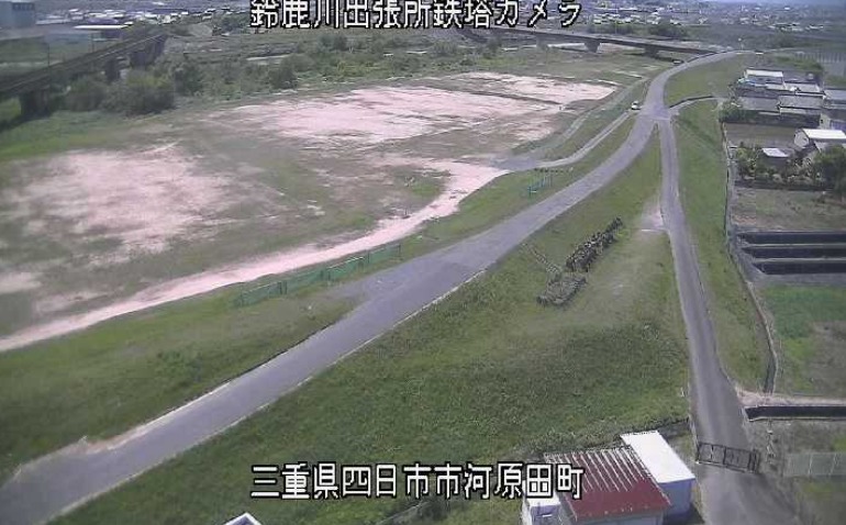 鈴鹿川左岸5.8K鈴鹿川出張所鉄塔