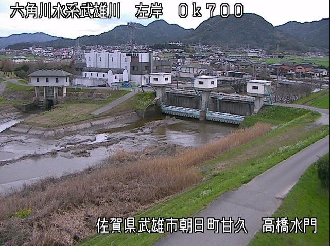 武雄川左岸0.7K高橋水門