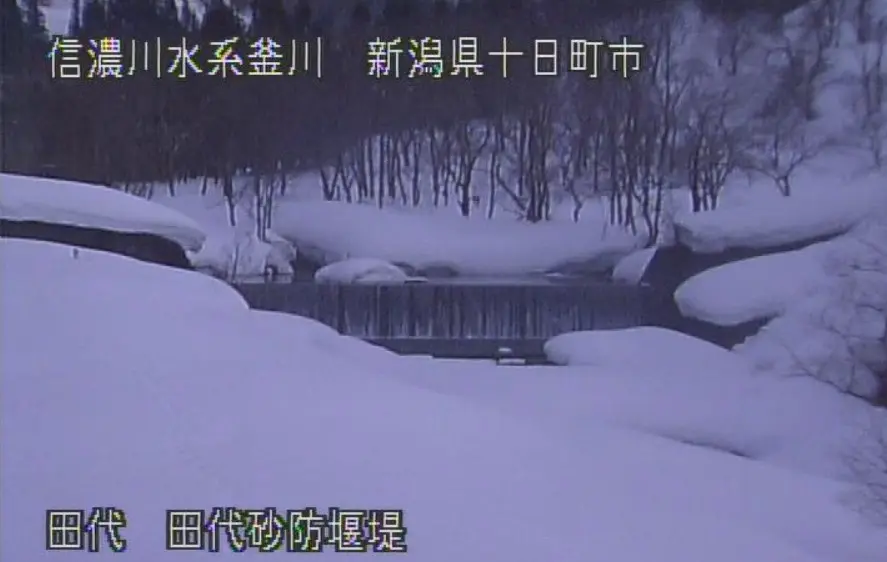 釜川田代砂防堰堤