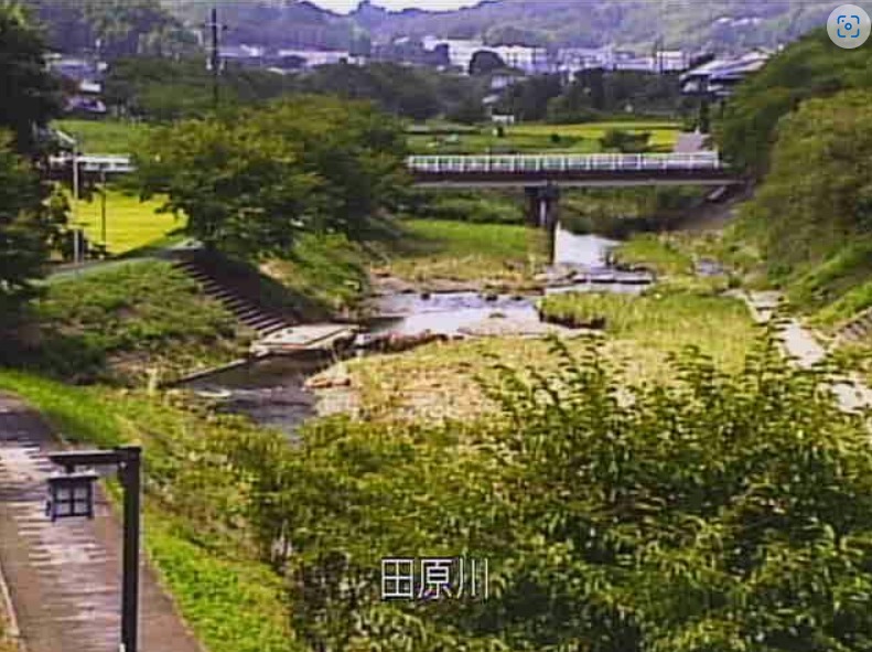 田原川大導寺川合流部